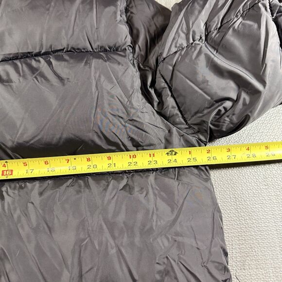 Hudson Women's Short Puffer Jacket Stand Up Collar Snap XL - Picture 9 of 10